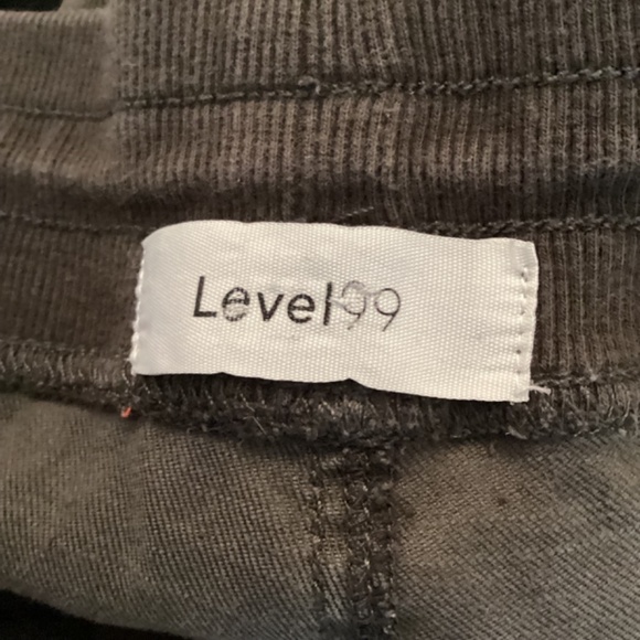 Level 99 Gabrielle Jogger Pants Size Small Camo Linen Tencel Lyocell Mid-Rise - Picture 11 of 11